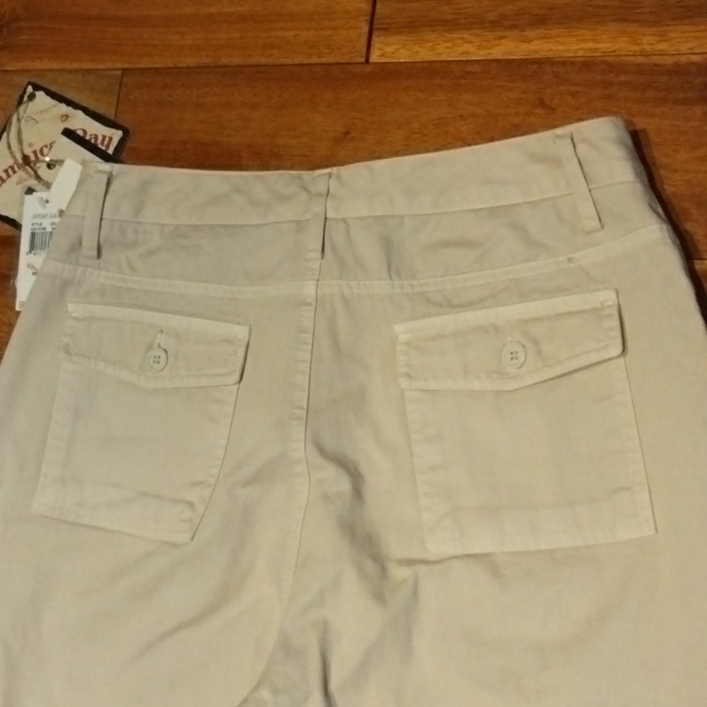 100% Cotton Jamaica Bay Cargo Pants W/ Embroidered Logo - Picture 7 of 10